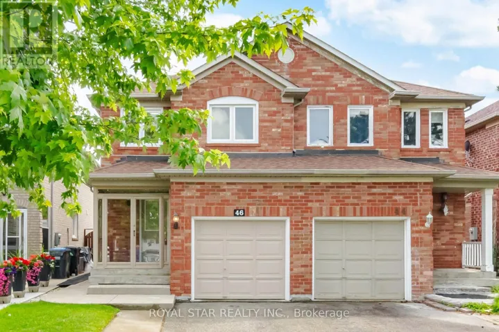46 DUSTY STAR ROAD, Brampton (Sandringham-Wellington), Ontario L6R1Y1