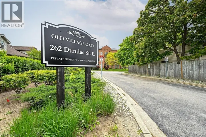 262 E DUNDAS Street E Unit# 315, Waterdown, Ontario L8B1A9