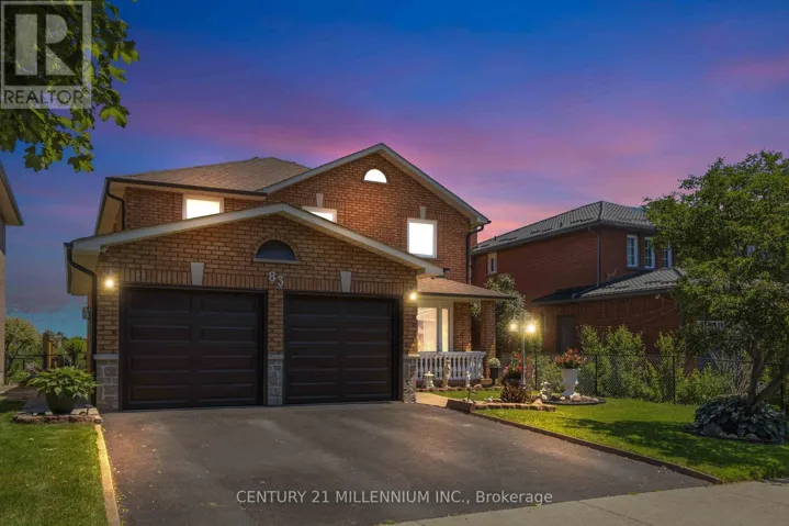 83 SUNFOREST DRIVE, Brampton (Heart Lake West), Ontario L6Z2W3