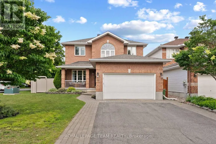 14 NEWCASTLE AVENUE, Ottawa, Ontario K2K3B4