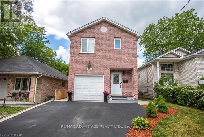 UPPER - 17 STERLING STREET, London East (East G), Ontario N5Y1Y4