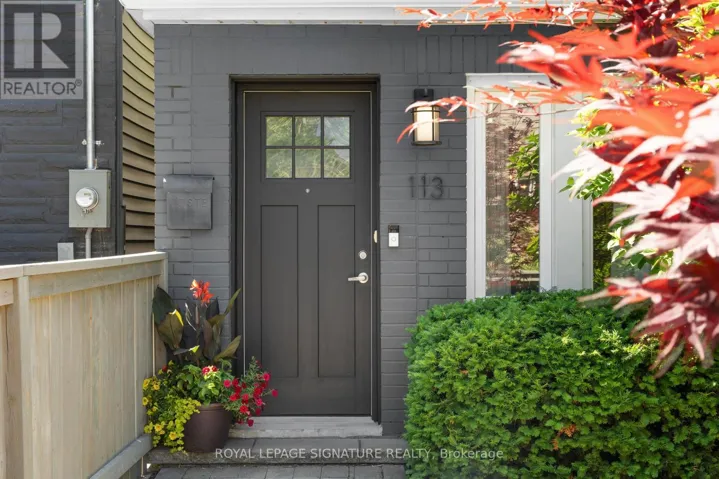 113 MERRILL AVENUE E, Toronto (Woodbine Corridor), Ontario M4C1C8