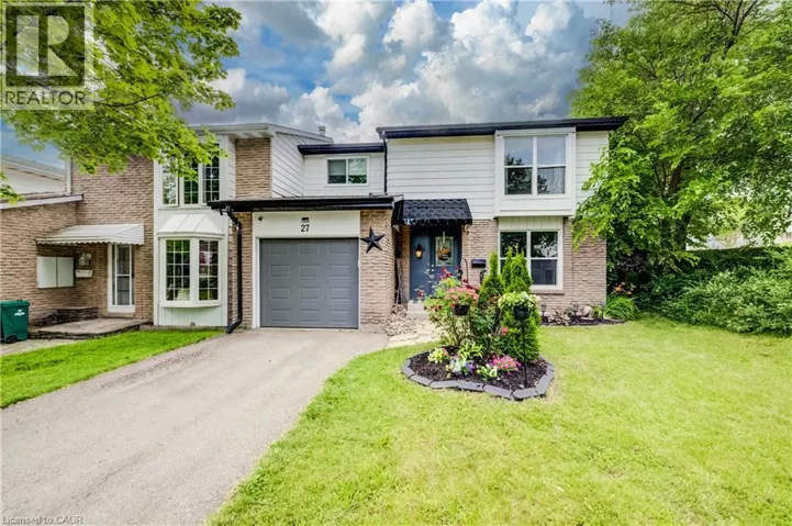 27 GLEN AVON Crescent, Kitchener, Ontario N2N1C2