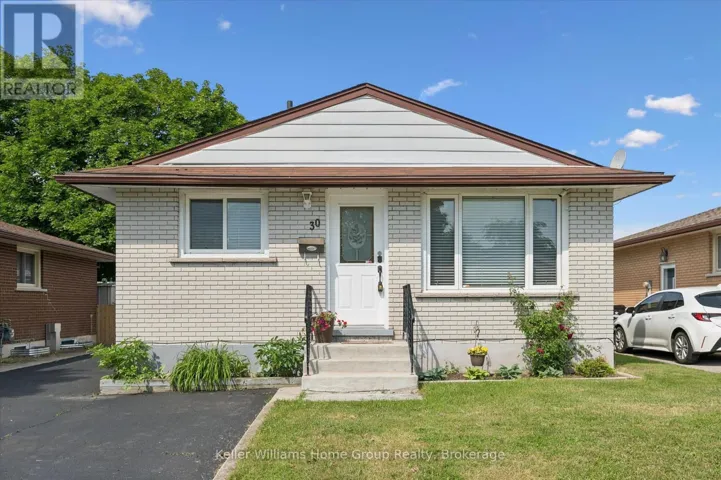 30 KIMBERLY ROAD, Cambridge, Ontario N1R5E9