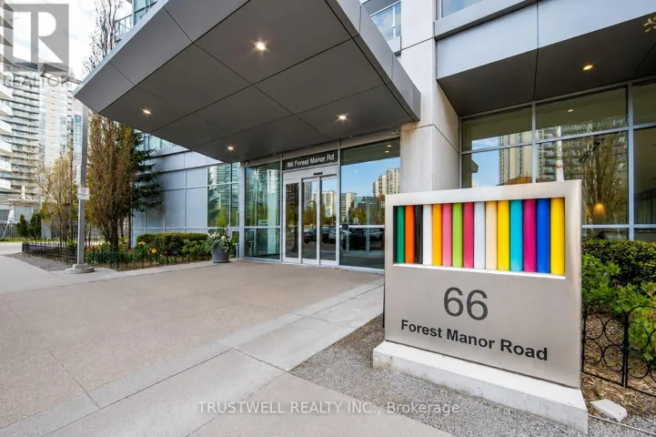 1508 - 66 FOREST MANOR ROAD, Toronto (Henry Farm), Ontario M2J0B7