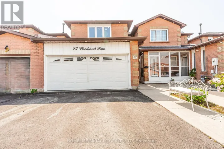 87 WOODSEND RUN, Brampton (Fletcher's Creek South), Ontario L6Y4H7