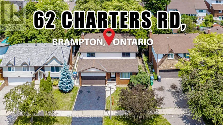 62 CHARTERS ROAD, Brampton (Madoc), Ontario L6V2S5