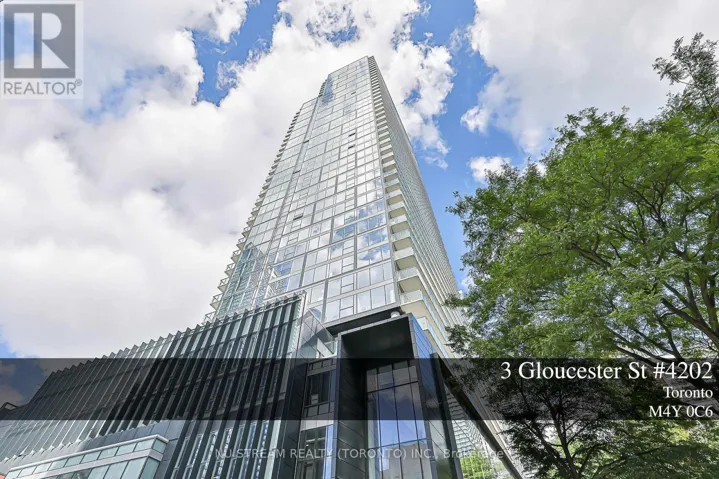 4202 - 3 GLOUCESTER STREET, Toronto (Church-Yonge Corridor), Ontario M4Y1Z4