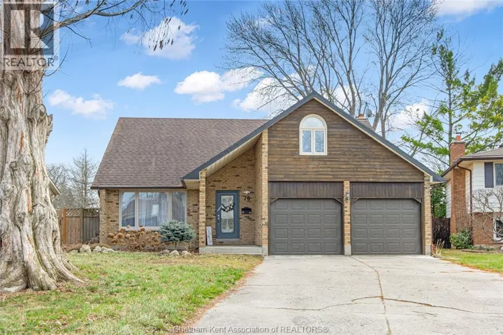 76 PAMELA CRESCENT, Chatham, Ontario N7L4S5