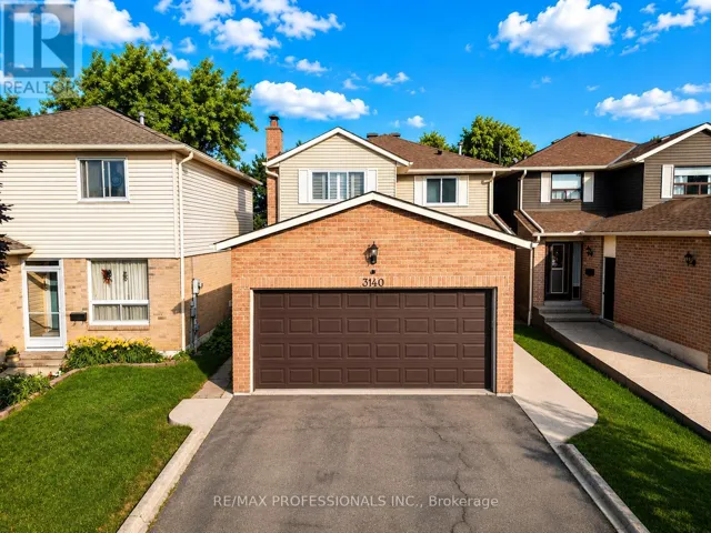 3140 ANDERSON CRESCENT, Mississauga (Meadowvale), Ontario L5N2Y5