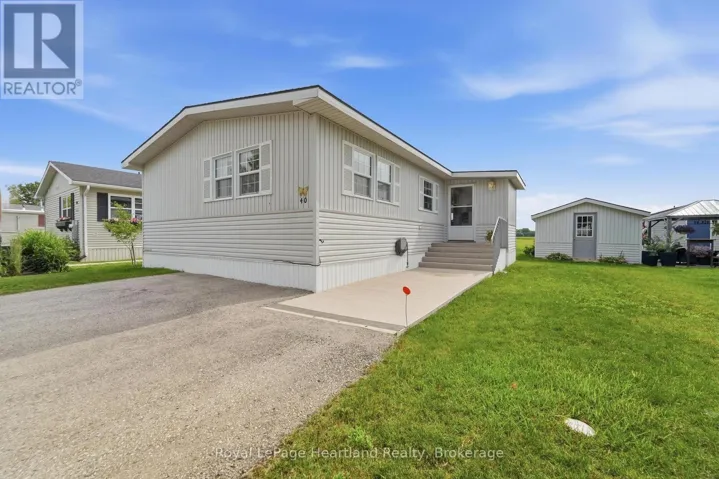 40 ALGONQUIN LANE, Ashfield-Colborne-Wawanosh (Colborne), Ontario N7A3Y2