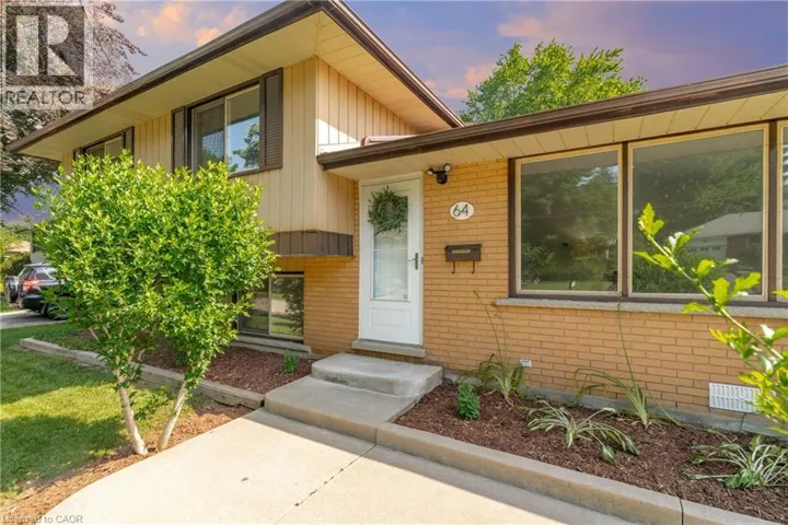 64 WARREN Road, Kitchener, Ontario N2M4T4