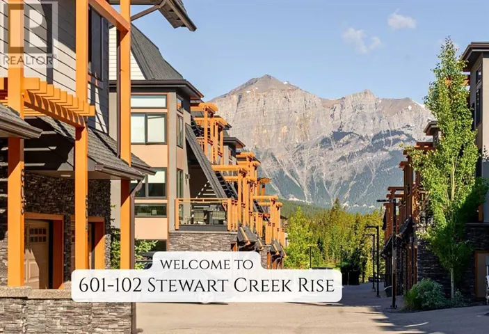 601, 102 Stewart Creek Rise, Canmore, Alberta T1W0K6
