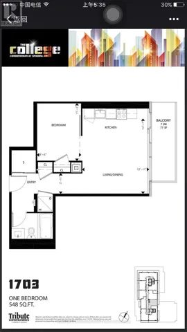 1703 - 297 COLLEGE STREET, Toronto (Kensington-Chinatown), Ontario M5T1S2