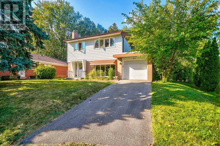 63 ROSSBURN DRIVE, Toronto (Etobicoke West Mall), Ontario M9C2P9
