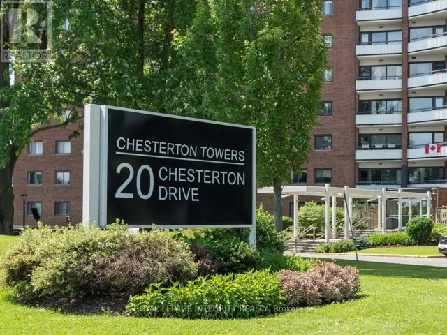606 - 20 CHESTERTON DRIVE, Ottawa, Ontario K2E6Z7