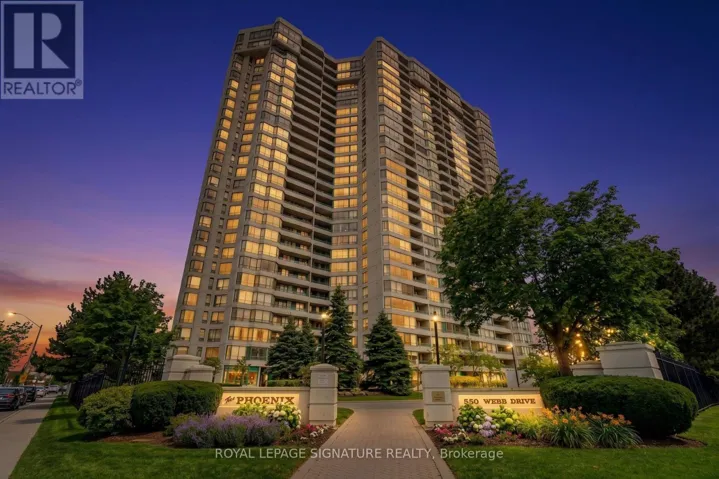1114 - 550 WEBB DRIVE, Mississauga (City Centre), Ontario L5B3Y4