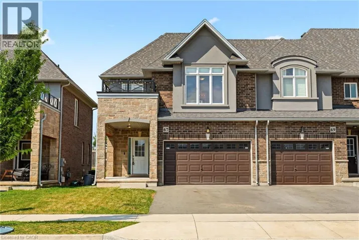 67 PINOT Crescent, Stoney Creek, Ontario L8E0J9