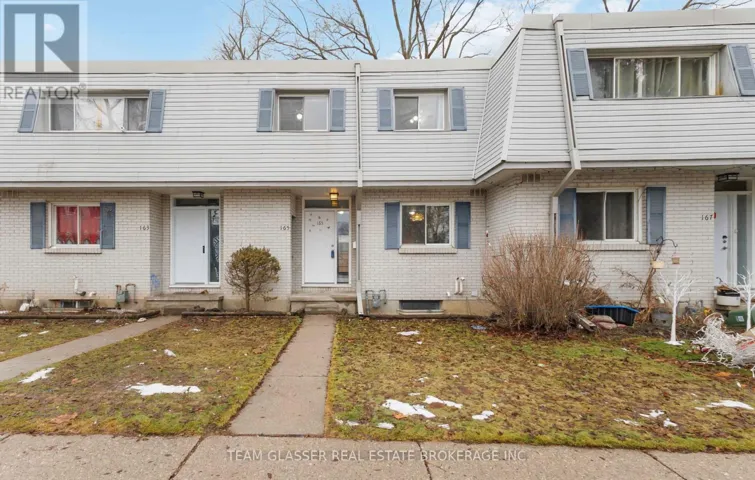 7 - 165 BOULLEE STREET, London East (East E), Ontario N5Y1T9