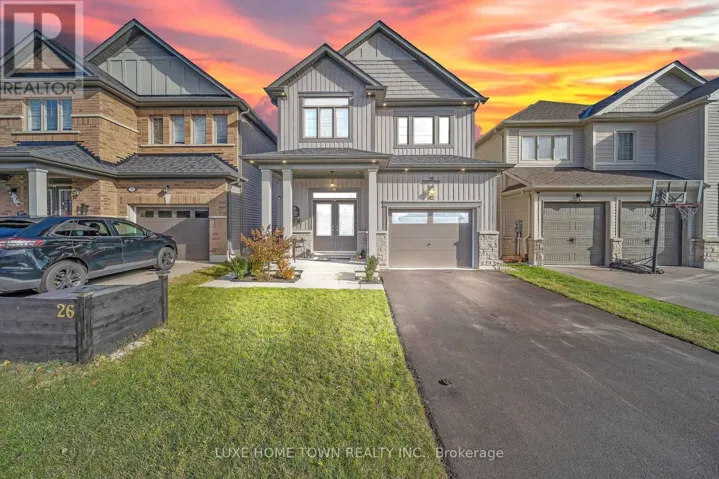 26 GIBBS WAY, Centre Wellington (Fergus), Ontario N1M0G7