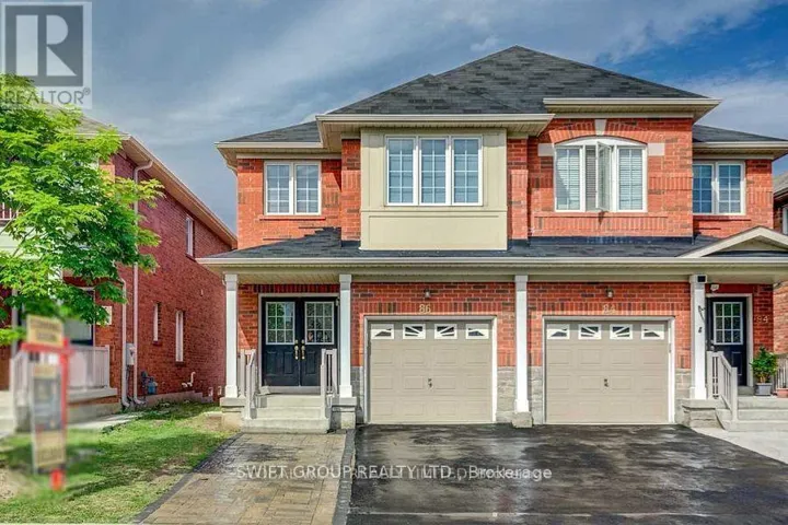 86 CHECKERBERRY CRESCENT, Brampton (Sandringham-Wellington), Ontario L6R3P7