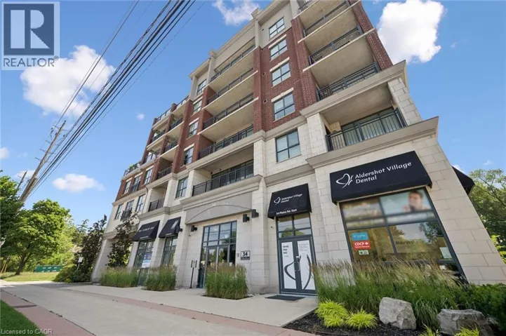 34 PLAINS Road E Unit# 208, Burlington, Ontario L7T0B9