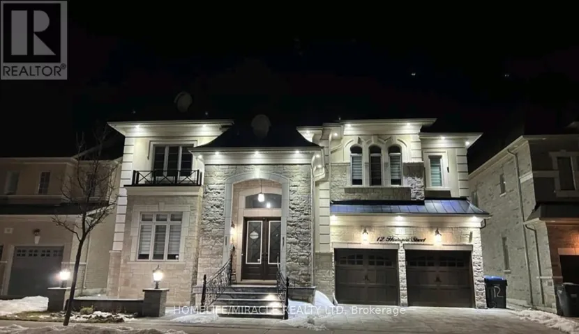 12 HERTONIA STREET, Brampton (Toronto Gore Rural Estate), Ontario L6P4E6