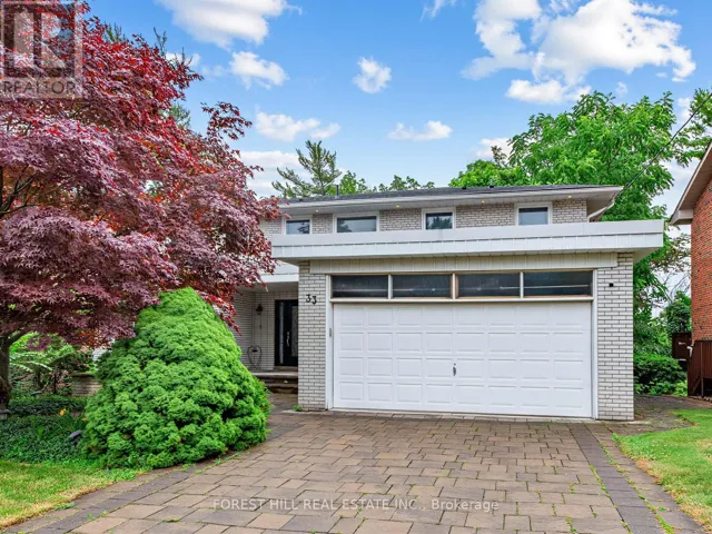 33 WARLOCK CRESCENT, Toronto (Bayview Woods-Steeles), Ontario M2K2H8