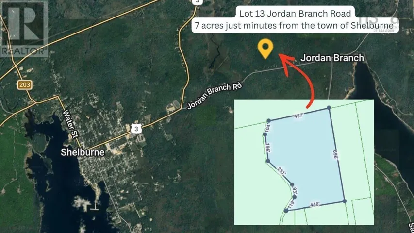 Lot 13 Jordan Branch Road, Shelburne, Nova Scotia B0T1W0
