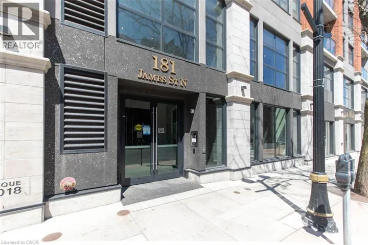 181 JAMES Street N Unit# 602, Hamilton, Ontario L8R2K8