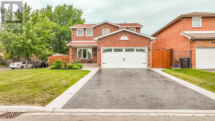 2 BURNLEY PLACE, Brampton (Heart Lake West), Ontario L6Z2V1