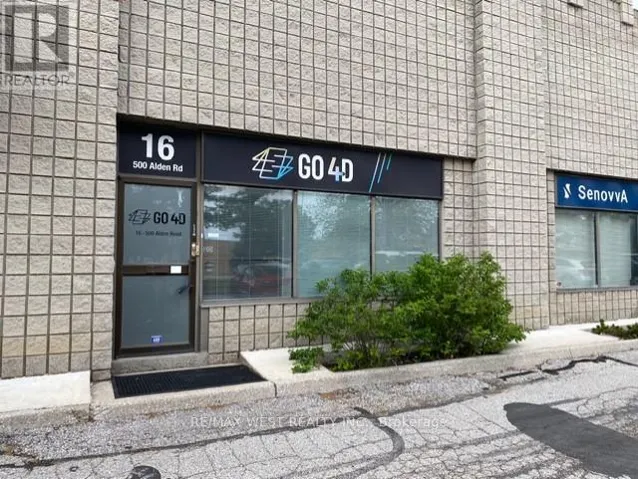 16 - 500 ALDEN ROAD, Markham (Milliken Mills West), Ontario L3R5H5