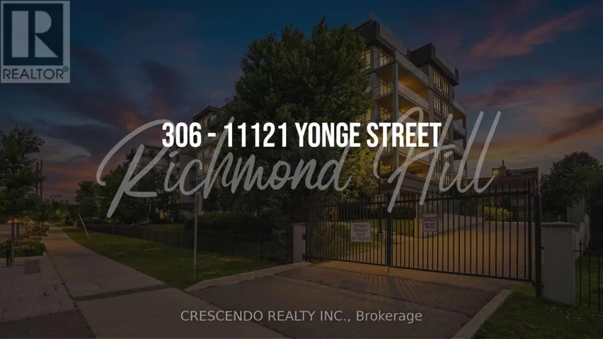 306 - 11121 YONGE STREET, Richmond Hill (Devonsleigh), Ontario L4C0S7