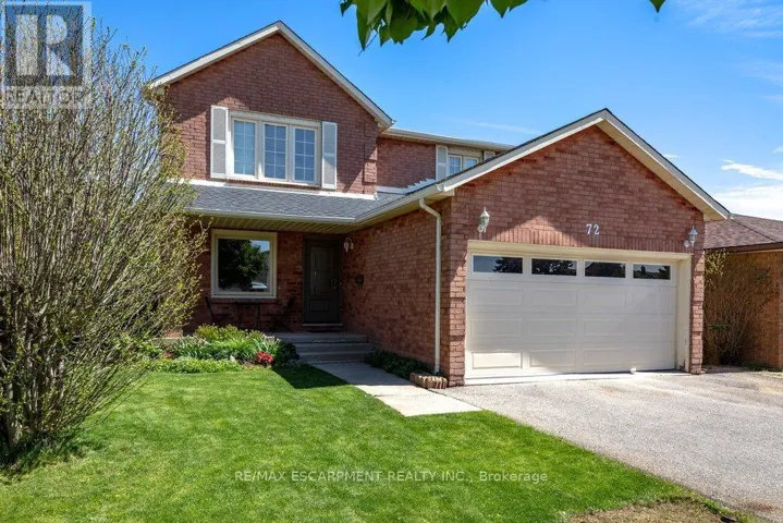 72 GURNETT DRIVE, Hamilton (Gurnett), Ontario L9C7J8