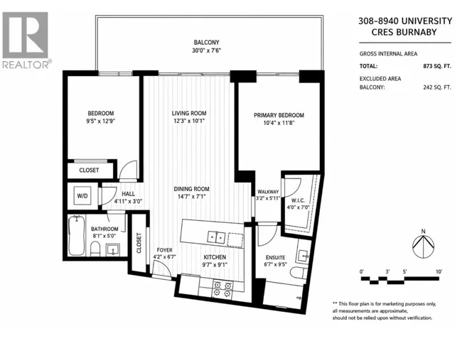308 8940 UNIVERSITY CRESCENT, Burnaby, British Columbia V5A0E7