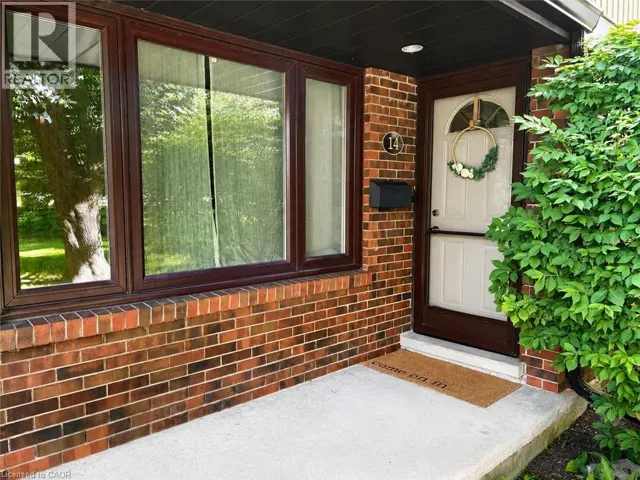 279 SANDOWNE Drive Unit# 14, Waterloo, Ontario N2K2C1