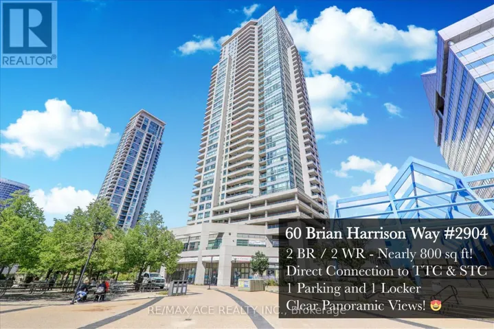 2904 - 60 BRIAN HARRISON WAY, Toronto (Bendale), Ontario M1P5J5