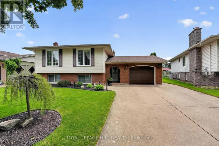 22 JEANETTE DRIVE, St. Catharines (Vine/Linwell), Ontario L2N6M4