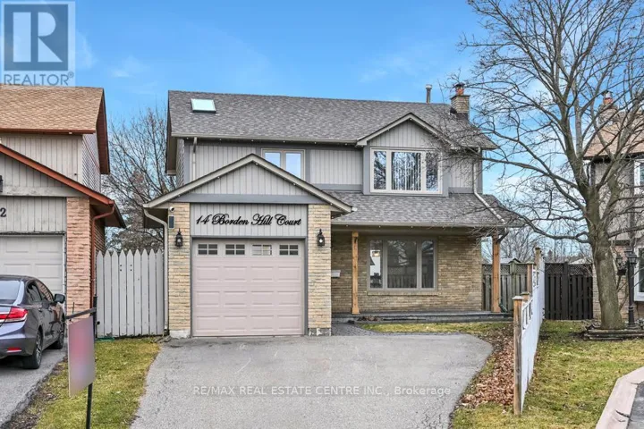 14 BORDEN HILL COURT, Brampton (Central Park), Ontario L6S3K7