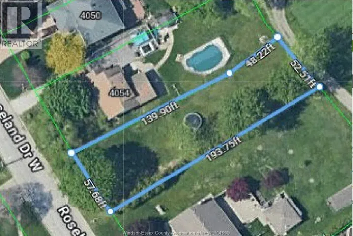 V/L ROSELAND DRIVE West, Windsor, Ontario N0R1L0
