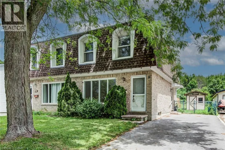 76 PEPPERWOOD Crescent, Kitchener, Ontario N2A2R3