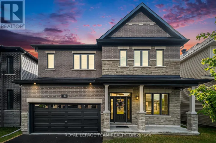 189 LYNN COULTER STREET, Ottawa, Ontario K2J7B9