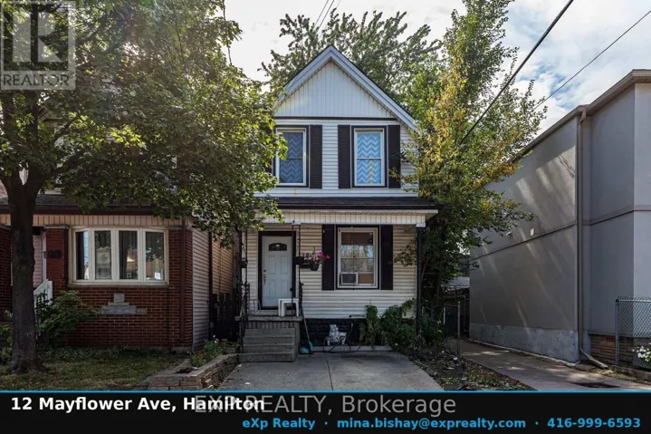 12 MAYFLOWER AVENUE, Hamilton (Crown Point), Ontario L8L2K4