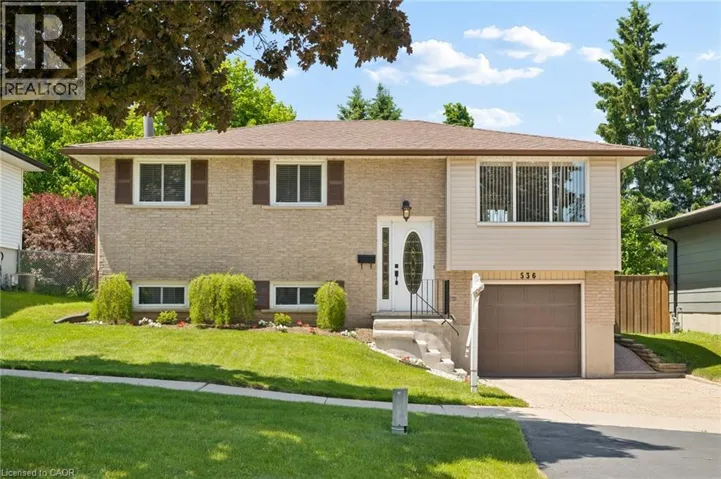536 PIONEER Drive, Kitchener, Ontario N2P1P2