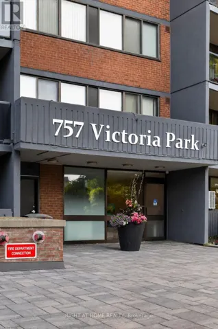 1501 - 757 VICTORIA PARK AVENUE, Toronto (Oakridge), Ontario M4C5N8