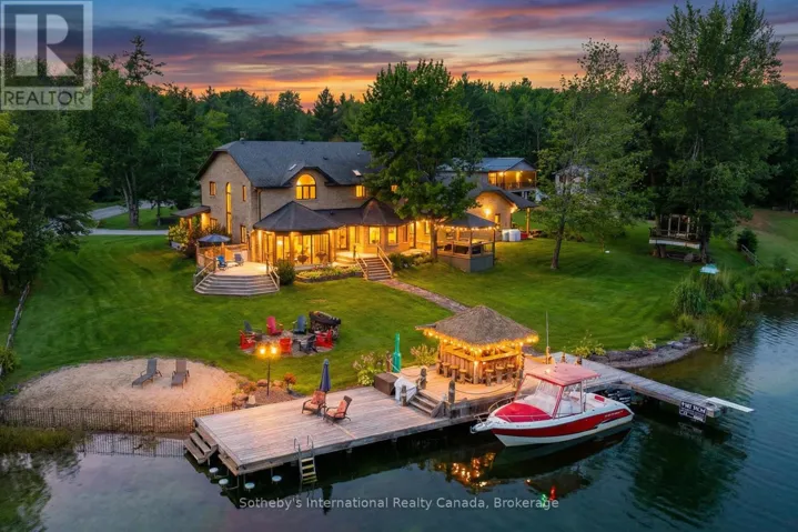 Level Waterfront with Evening Light