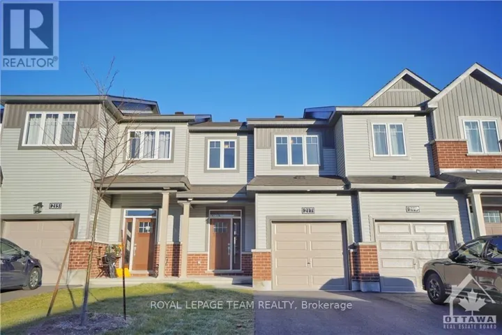 217 GEYSER PLACE, Ottawa, Ontario K2J6P1