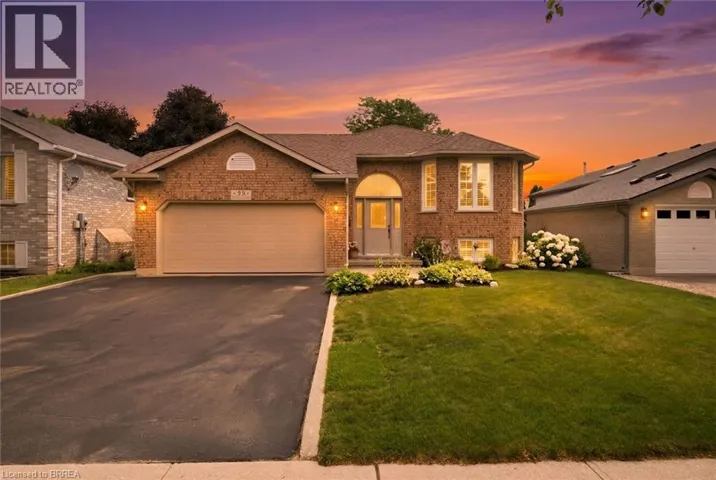 38 OLIVETREE Road, Brantford, Ontario N3R7X2