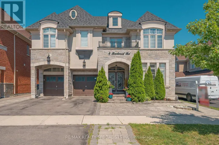 4 BURLWOOD ROAD, Brampton (Vales of Castlemore), Ontario L6P4E9