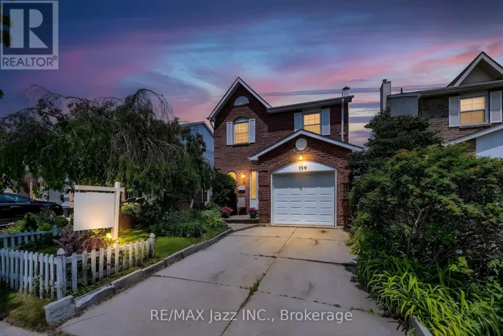759 COBBLERS COURT, Pickering (Amberlea), Ontario L1V3S2